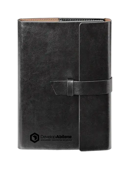Fabrizio Black 6.875 x 9.56 Portfolio w/Develop Abilene Logo