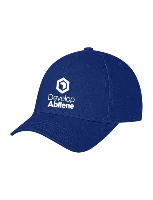 Royal Structured Soft Snap Closure Hook & Loop Cap w/Develop Abilene Logo