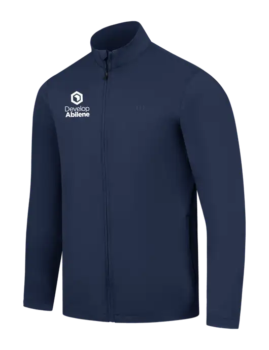 TravisMathew Navy Surfside Full-Zip Jacket w/Develop Abilene Logo