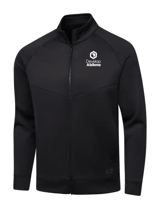 OGIO Black Endurance Modern Performance Full-Zip w/Develop Abilene Logo