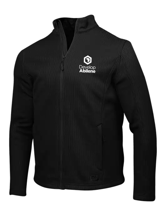 OGIO Blacktop Grit Fleece Jacket w/Develop Abilene Logo
