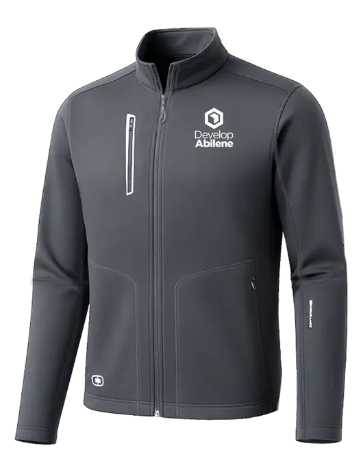 OGIO Dark Grey Endurance Fulcrum Full-Zip w/Develop Abilene Logo