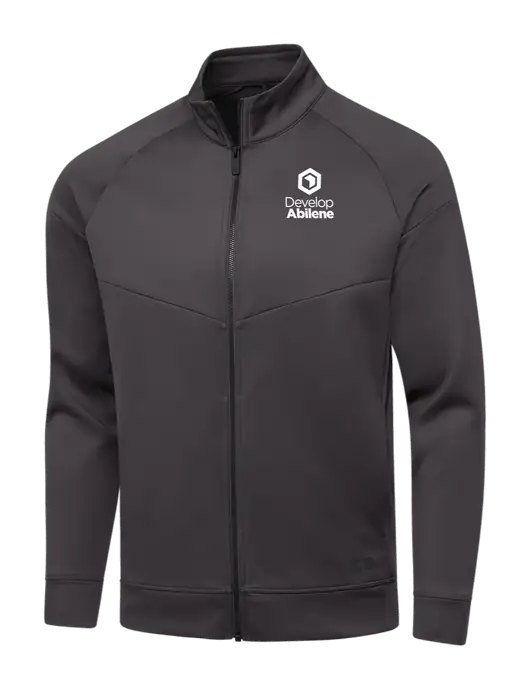 OGIO Dark Grey Endurance Modern Performance Full-Zip w/Develop Abilene Logo