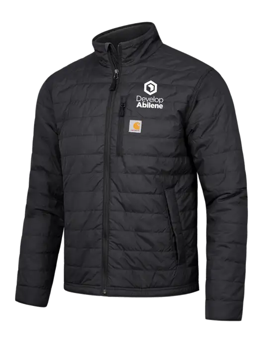 Carhartt Black Gilliam Jacket w/Develop Abilene Logo