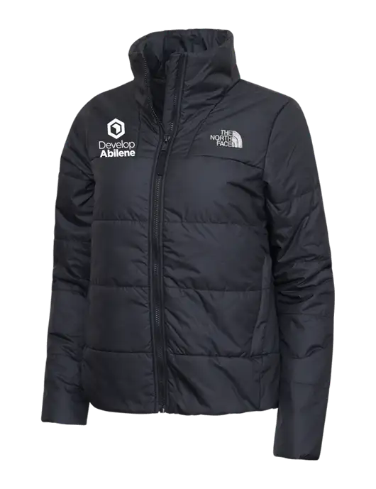 North Face Womens Black Everyday Insulated Jacket w/Develop Abilene Logo